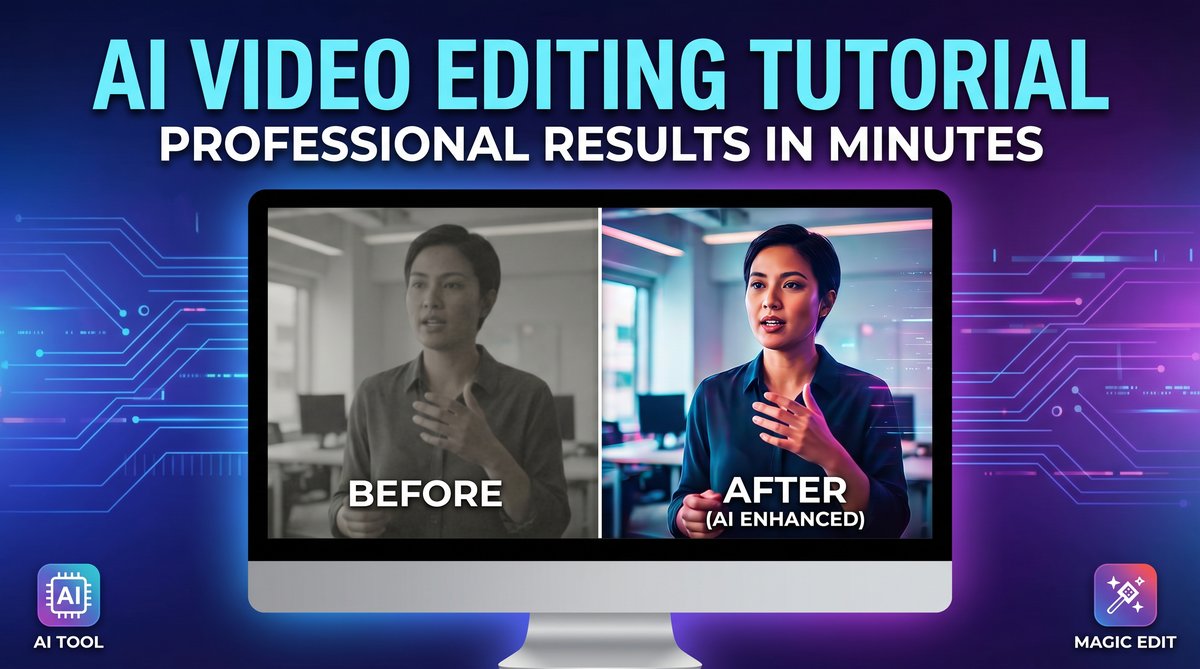 双飞AI视频剪辑教程视频演示